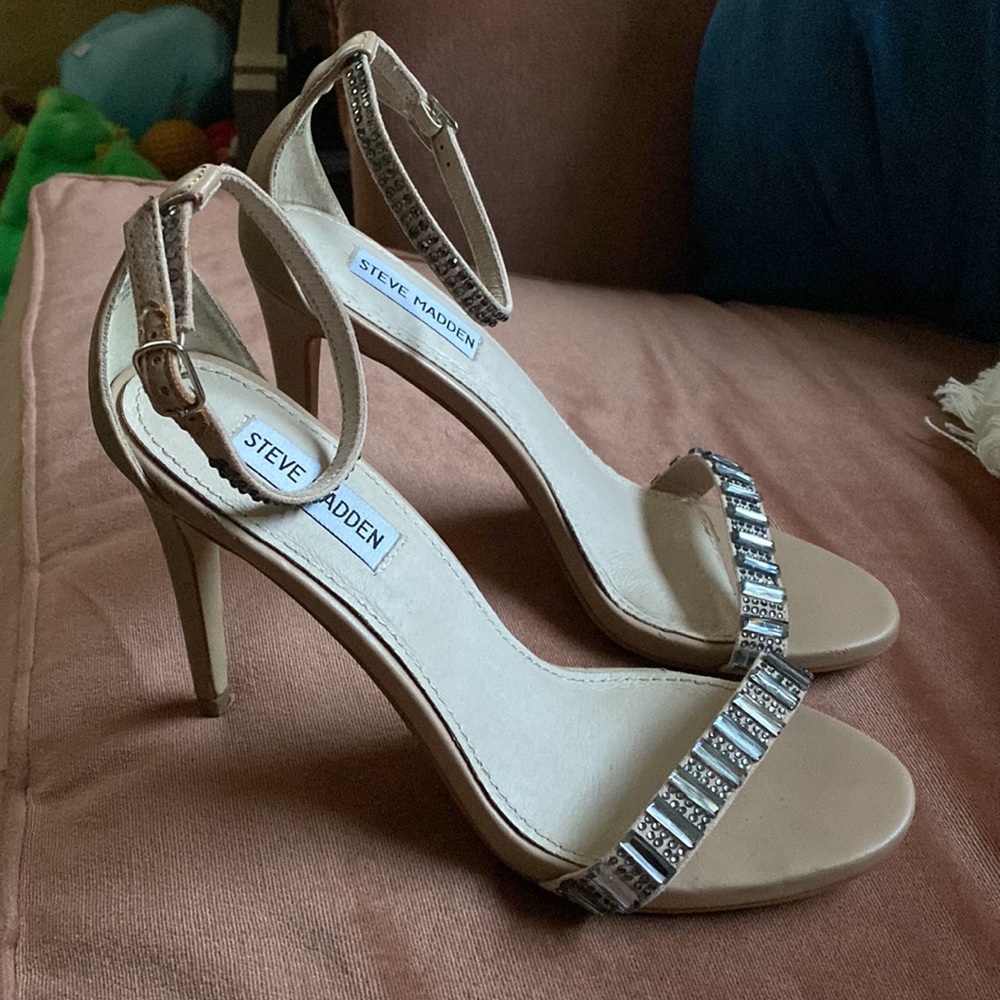 Steve Madden glitzy stilettos size 8.5